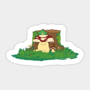 forest friends Sticker